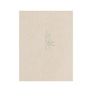 Flourish: The NIV Bible for Women, Cloth over Board, Cream, Comfort Print