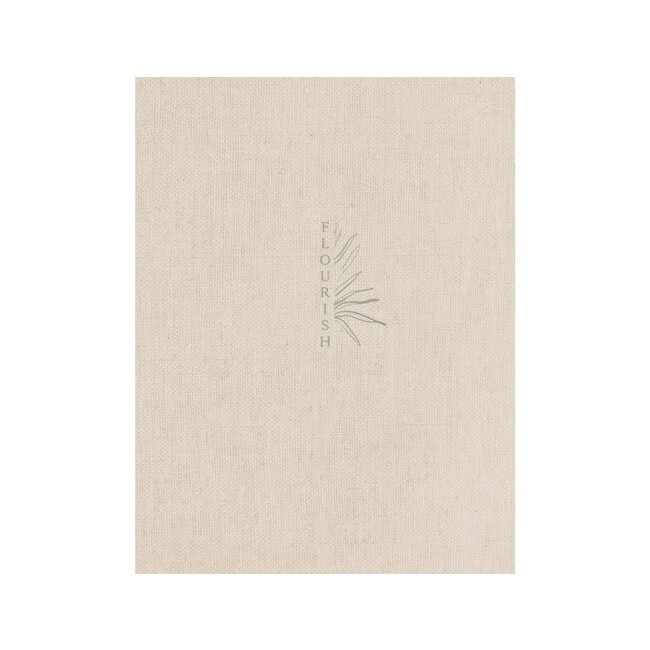 Flourish: The NIV Bible for Women, Cloth over Board, Cream, Comfort Print