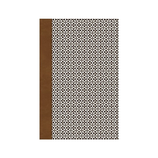 NIV, Thinline Bible, Compact, Leathersoft, Brown/White, Zippered, Red Letter, Comfort Print