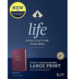 KJV Life Application Study Bible, 3rd Ed., LP LL Purple, Indexed
