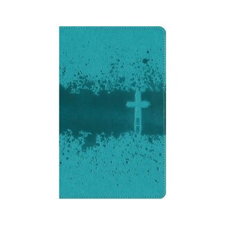 NIV, Kids' Visual Study Bible, Leathersoft,  Teal, Full Color Interior, Peel/Stick Bible Tabs