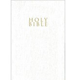 NIV, Gift and Award Bible, Leather-Look, White, Comfort Print