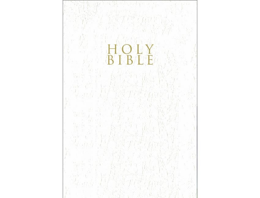 NIV, Gift and Award Bible, Leather-Look, White, Comfort Print