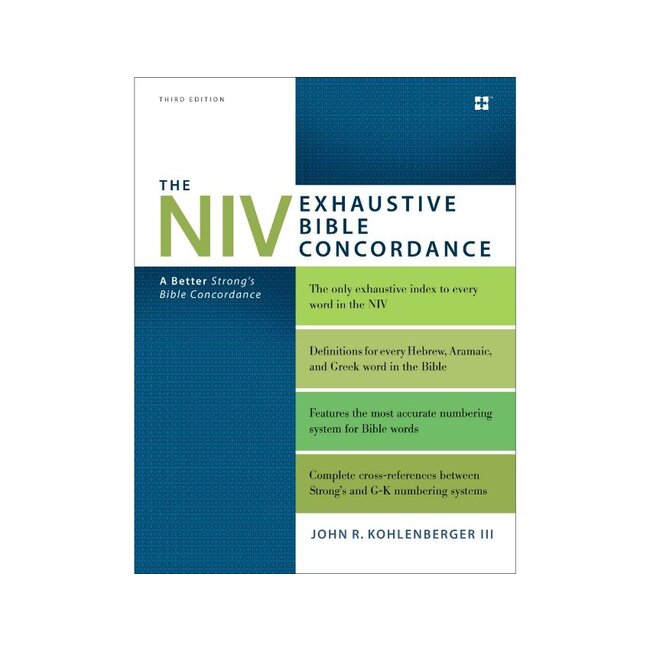 NIV Exhaustive Bible Concordance