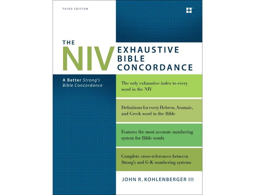 NIV Exhaustive Bible Concordance