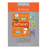 Peanuts Birthday Boxed Cards