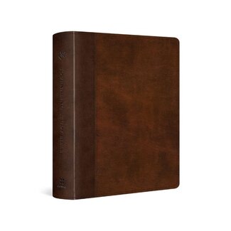 ESV Journaling Study Bible TruTone, Brown/Chestnut, Timeless Design