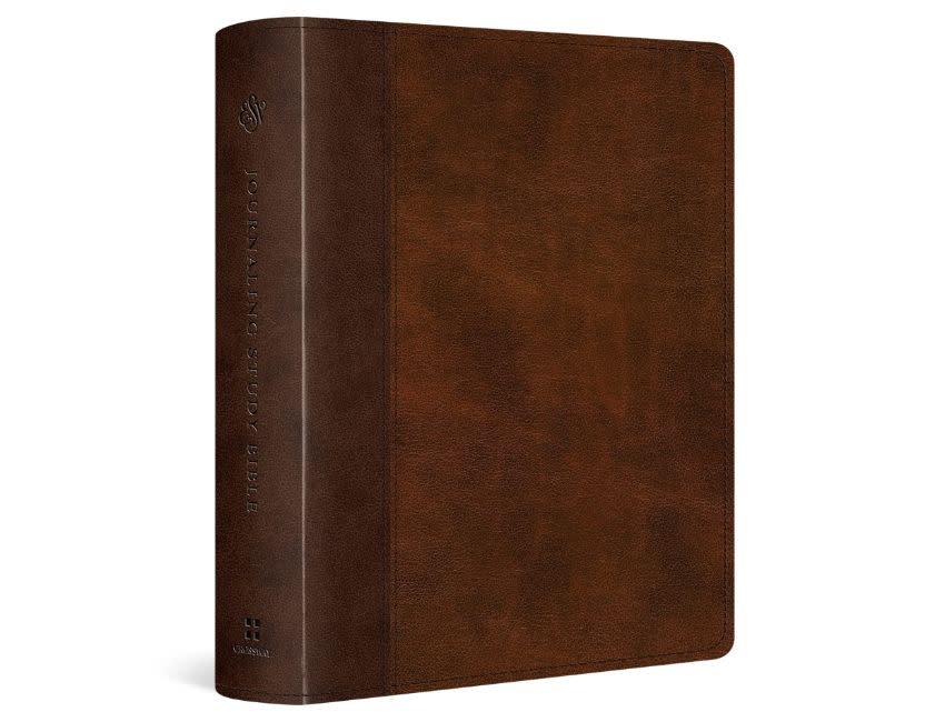ESV Journaling Study Bible TruTone, Brown/Chestnut, Timeless Design