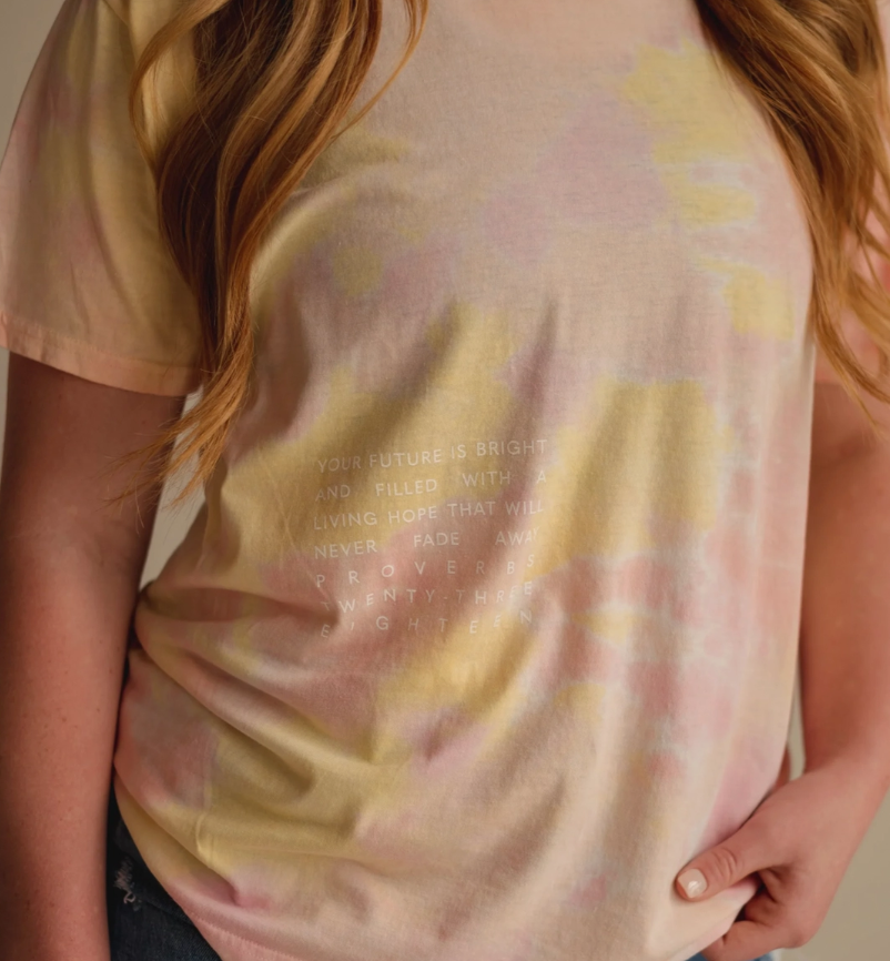 Bright Future Tie Dye Tee -