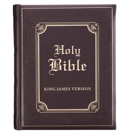 KJV Family Bible - Brown Leather Look