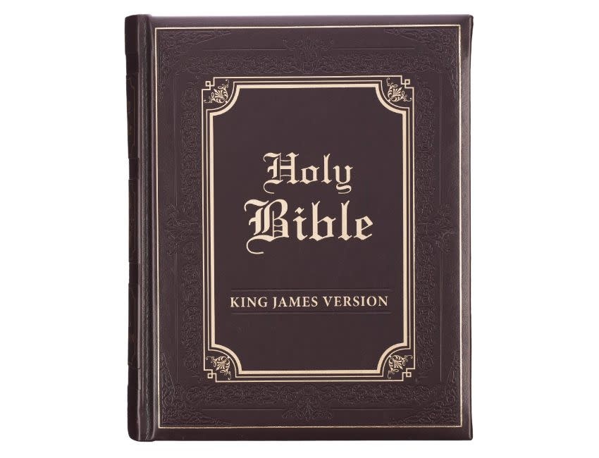KJV Family Bible - Brown Leather Look