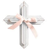 Wood Cross - Baby Girl