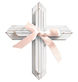 Wood Cross - Baby Girl