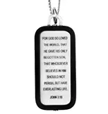 Kerusso Necklace - John 3:16 Cross