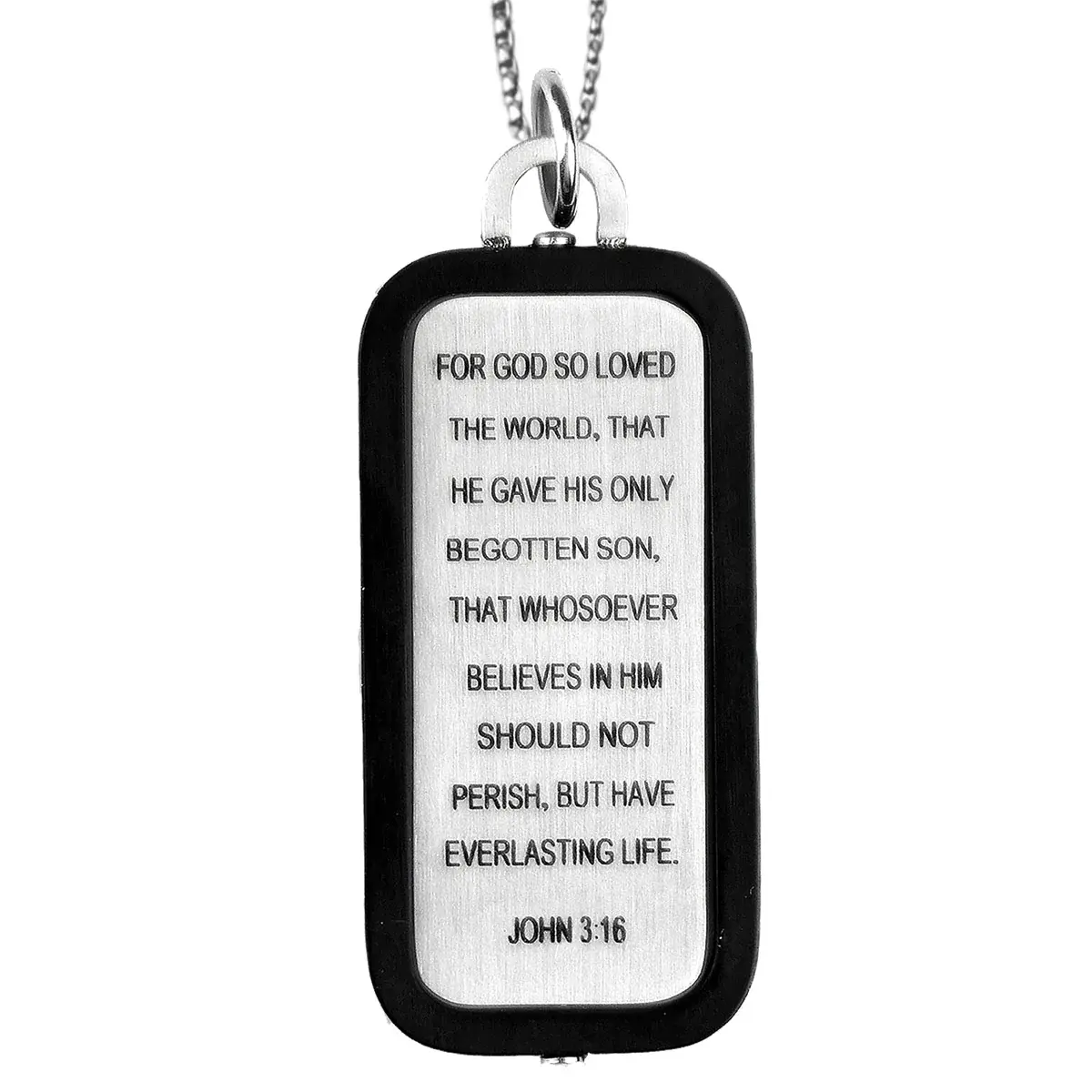 Kerusso Necklace - John 3:16 Cross