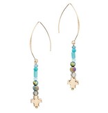 Copy of Emmanuel Earrings  Set - Blue