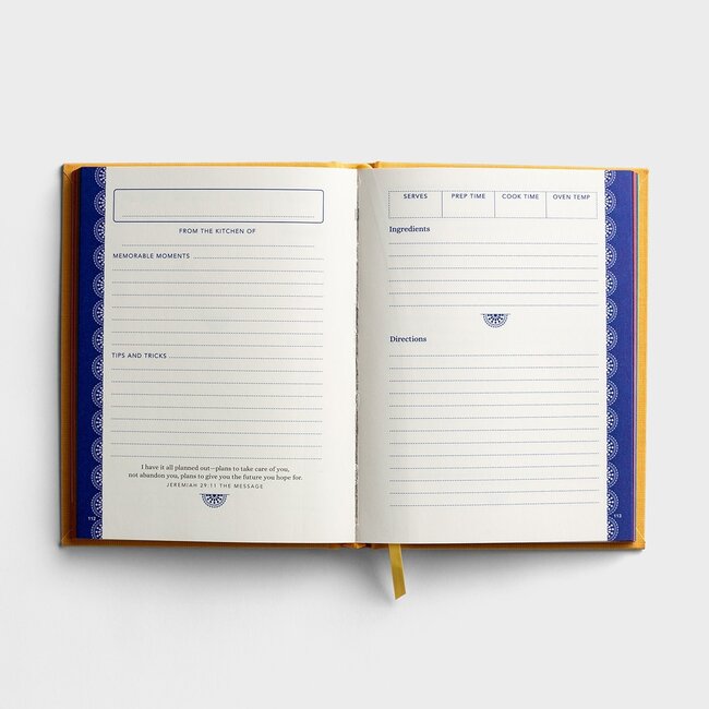 My Family Recipe Journal: With Prayers & Scriptures