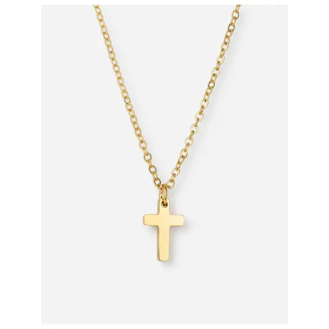 Gold Cross Necklace
