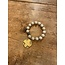 Lord's Prayer Bead Bracelet - Ivory