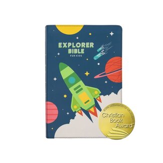 Explorer Bible For Kids - Blast Off Leathertouch