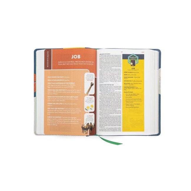 Explorer Bible For Kids - Blast Off Leathertouch