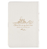 Mr. & Mrs. 366 Devotions for Couples White Faux Leather Devotional