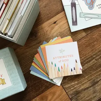 Attributes of God Verse Card Set for Kids