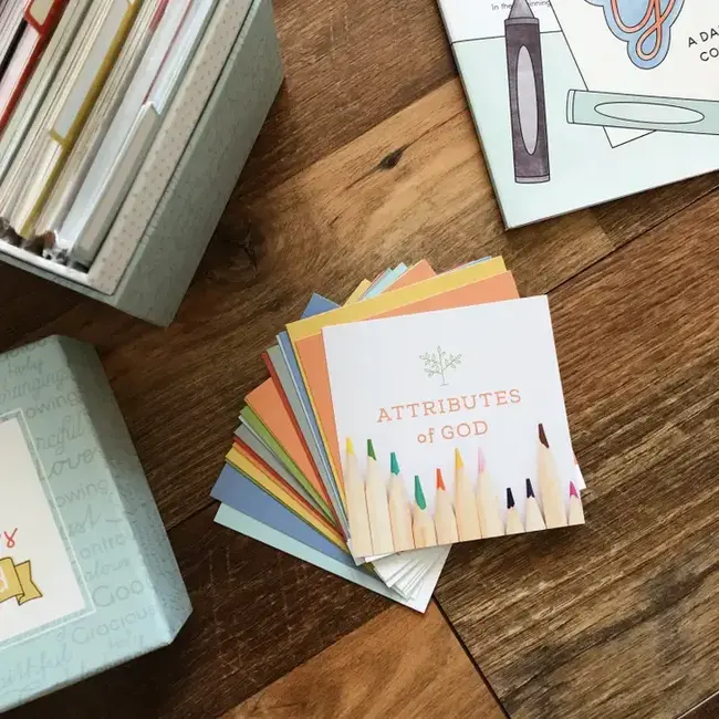 Attributes of God Verse Card Set for Kids