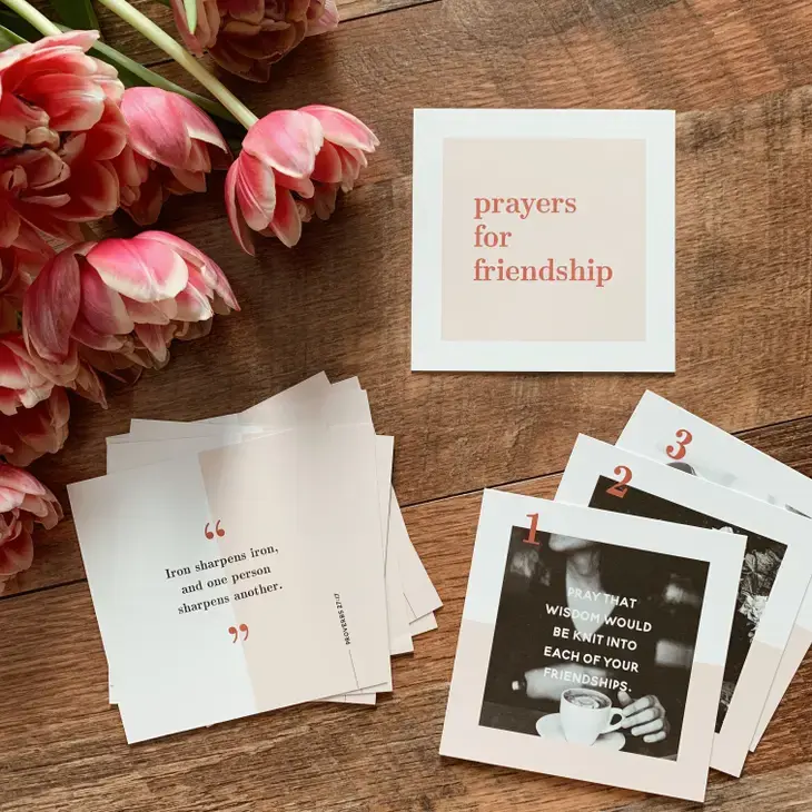 Prayers for Friendship Cards