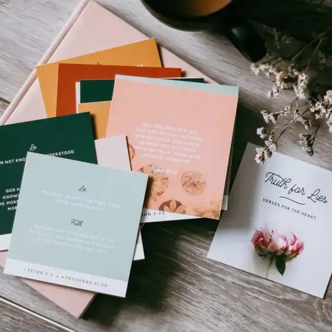 Truth For Lies Verse Cards