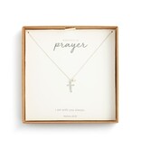 Dainty Cross Necklace - Silver