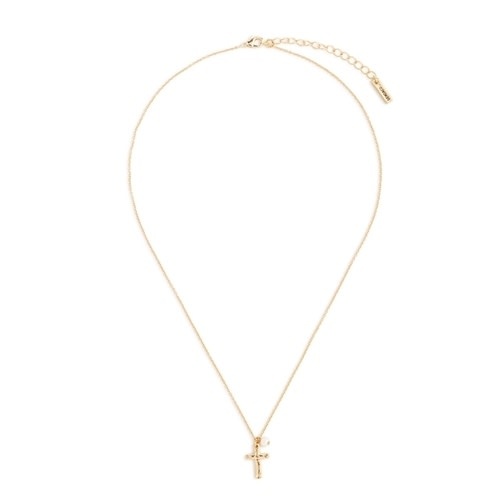 Dainty Cross Necklace - Gold