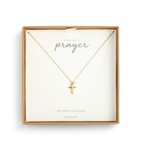 Dainty Cross Necklace - Gold