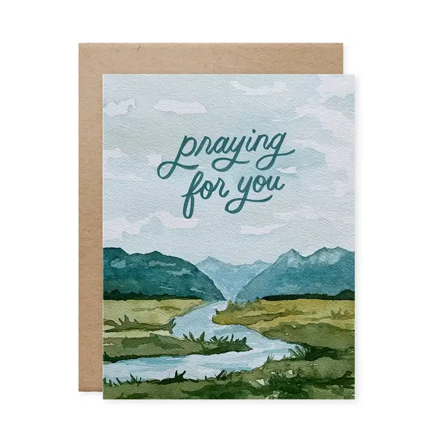 Praying For You Sympathy Card