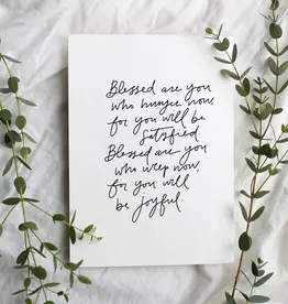 Blessed Are You Sympathy Card