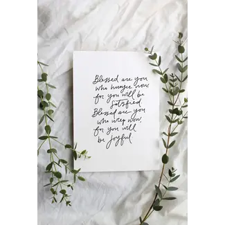 Blessed Are You Sympathy Card