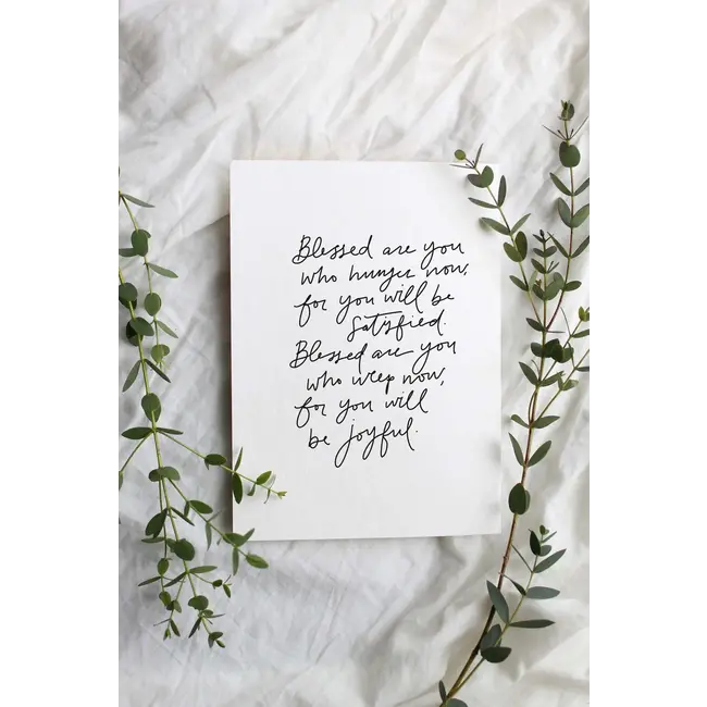 Blessed Are You Sympathy Card