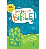 NLT Hands-On Bible, Third Edition (LeatherLike, Green Lines and Shapes)