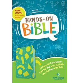 NLT Hands-On Bible, Third Edition (LeatherLike, Green Lines and Shapes)