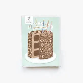 Birthday Blessings Greeting Card - Box of 6