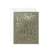 Joy To the World Christmas Card