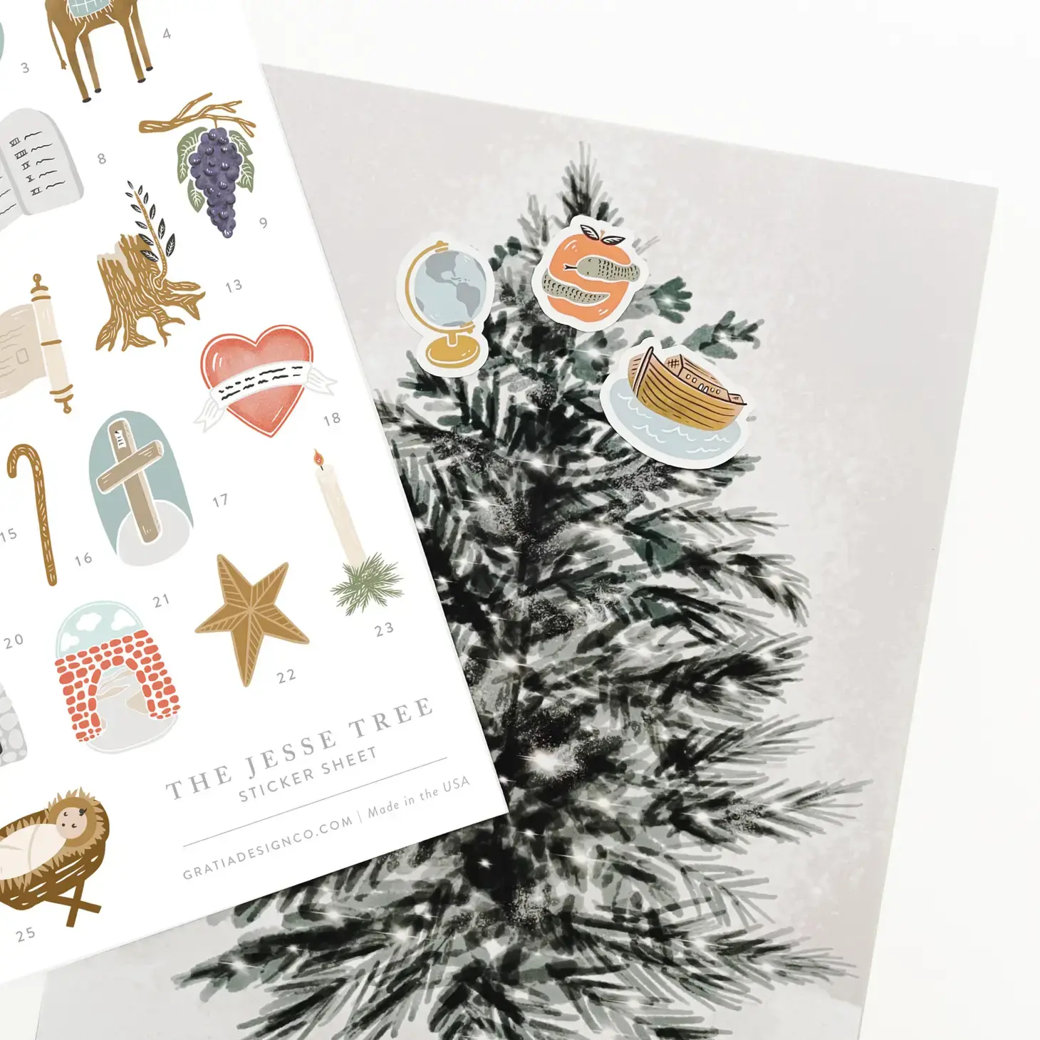 The Jesse Tree Sticker Kit