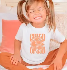 Child of God Flowers Kid's Christian Graphic Tee -