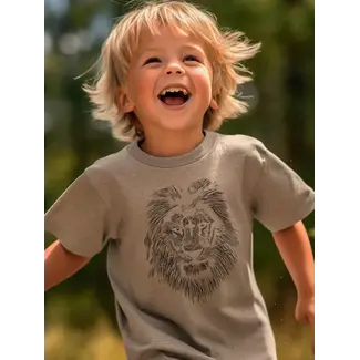 Lion of Judah Kid's Christian Graphic Tee
