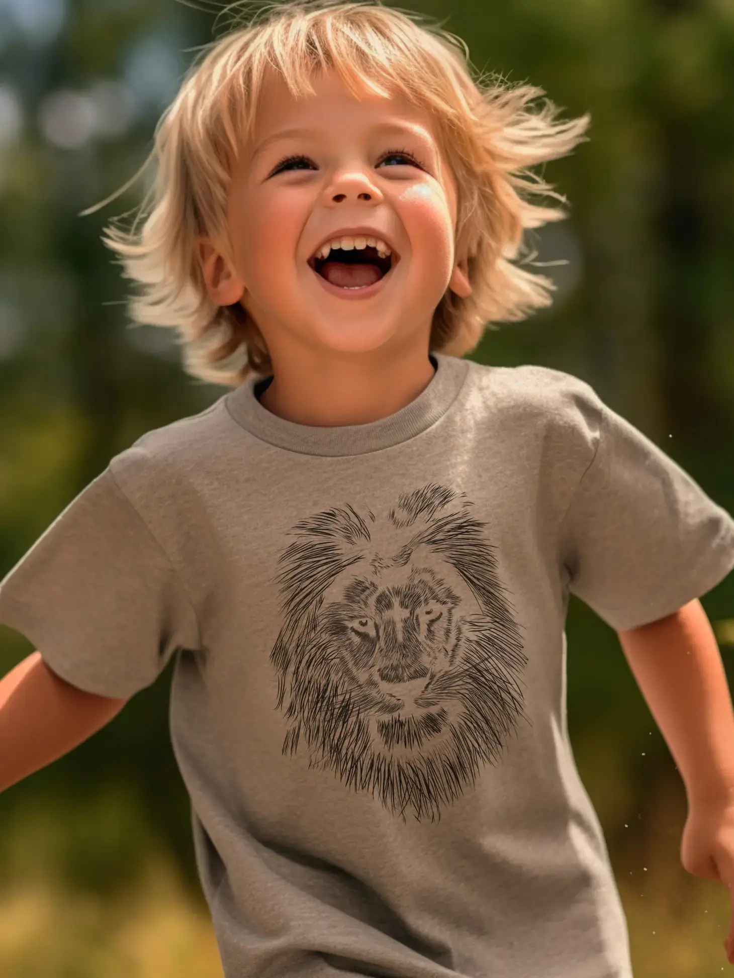 Lion of Judah Kid's Christian Graphic Tee