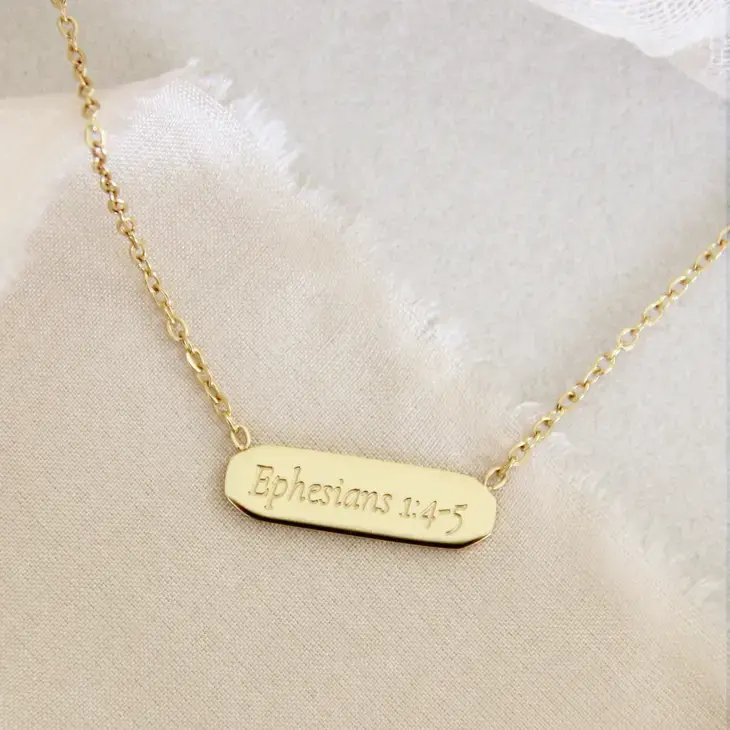 Chosen Necklace, Ephesians 1:4-5