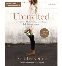 Lysa Terkeurst Uninvited Bible Study Guide plus Streaming Video