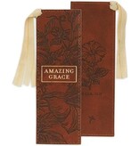 Amazing Grace Leather Bookmark - 2 Cor. 12: 9
