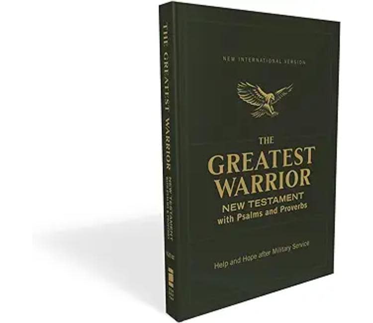 The Greatest Warrior New Testament with Psalms and Proverbs