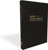 NIV New Testament with Psalms & Proverbs - Black